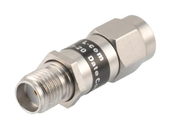 L-Com Lcat1005-20 Rf Attenuator, Sma Plug-Jack, 50 Ohm