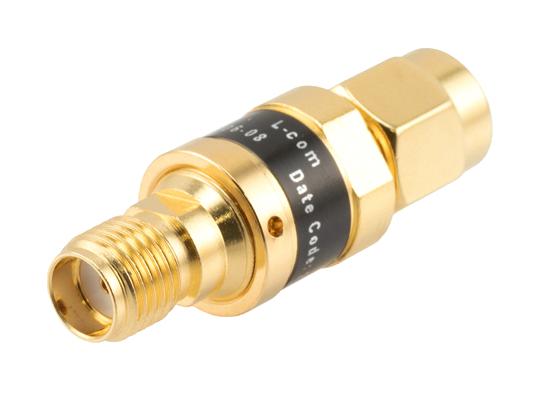 L-Com Lcat1006-08 Rf Attenuator, Sma Plug-Jack, 50 Ohm