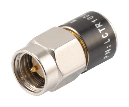 L-Com Lctr1008 Rf Attenuator, Sma Plug, 18Ghz, 50 Ohm