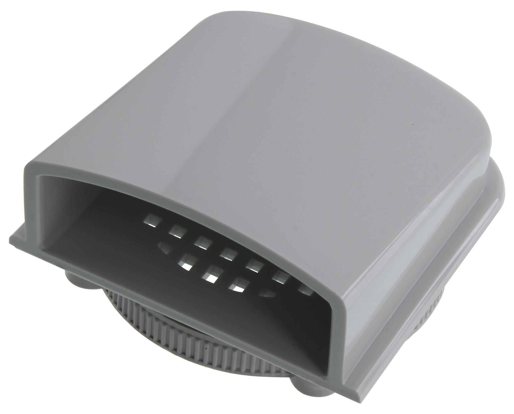 Bud Industries Ipv-1115 External Vent, Polycarbonate