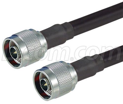 L-Com Ca3N030 Coaxial Cable, N Male / Male, 30Ft