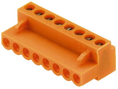 Weidmuller 1716420000 Pluggable Terminal Block, 12 Contact, 26-14Awg