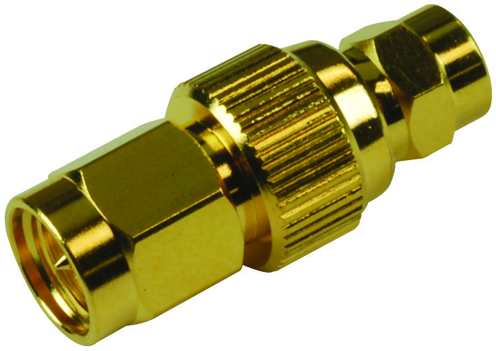 Amphenol RF 242177 Rf/coaxial Adapter, Sma Plug-Smc Plug