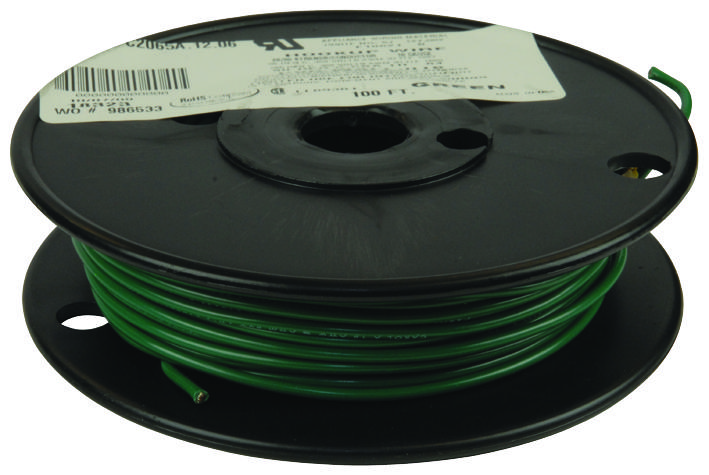 Carol Cable/general Cable C2065A.12.06 Hook Up Wire 100Ft 16Awg Tin-Copper Green