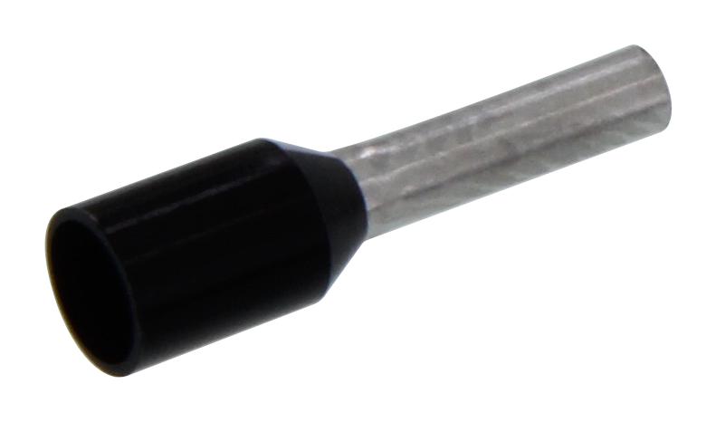 Abb Thomas & Betts F2031 Terminal, Ferrule, 1.8mm, Crimp, Black