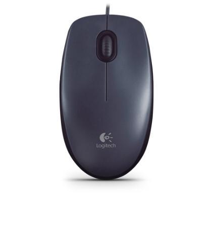 Logitech 910-001601 Black Usb Mouse