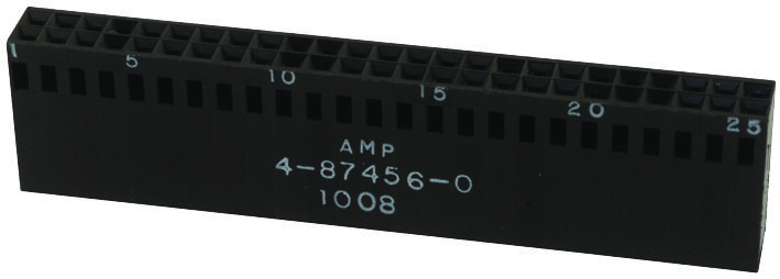 Amp Connectors / Te Connectivity 4-87456-0 Wire-Board Connector Receptacle 50 Position, 2.54mm