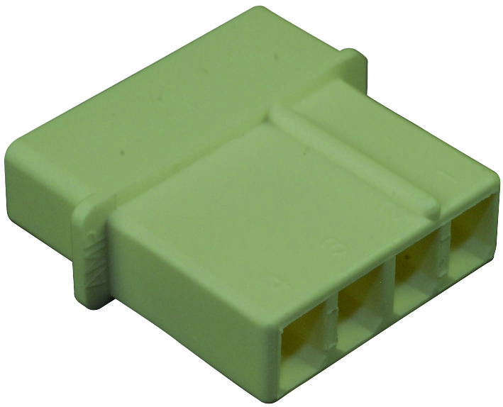 Amp Connectors / Te Connectivity 794132-1 Plug & Socket Housing, Receptacle, Nylon