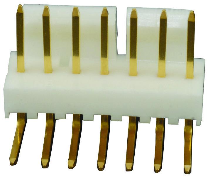 Molex 2212-2074. Connector, Header, 7Pos, 1Row, 2.54mm