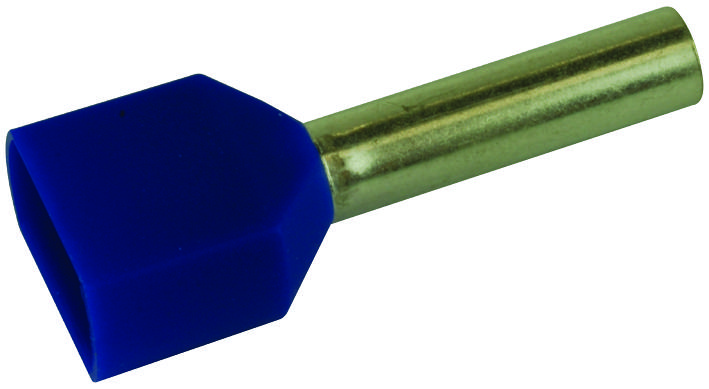 Multicomp Pro Spc11955 Terminal, Ferrule, 13mm, Crimp, Blue