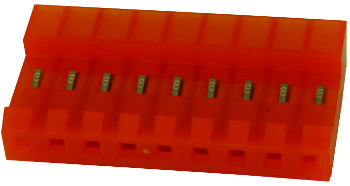 Amp Connectors / Te Connectivity 3-640426-9. Wire-Board Connector Receptacle, 9 Position, 3.96mm