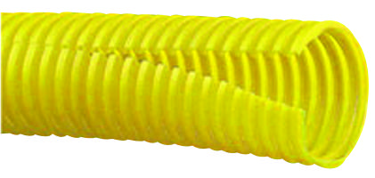 Panduit Clt75F-C4 Tubing, Slit Corrugated Loom, 19.3mm, Yellow, 100Ft