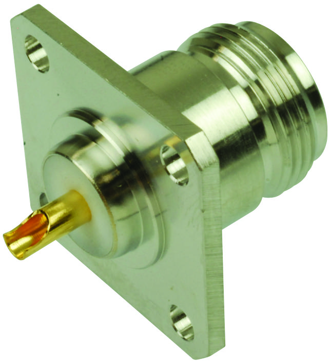 Amphenol RF 172119 Rf/coaxial, N Jack, Straight, 50 Ohm, Solder