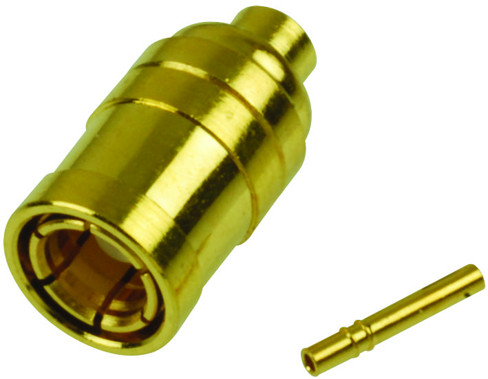 Amphenol RF 142212 Rf/coaxial, Smb Plug, Straight, 50 Ohm, Solder