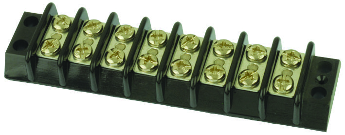 Marathon Special Products 208 Terminal Block, Barrier, 8 Position, 22-12Awg