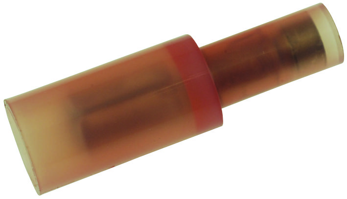 Molex 19039-0002 Terminal, Female Bullet, Crimp Light Red