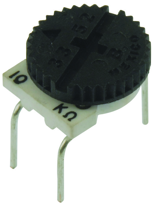 Bourns 3352E-1-103Lf Trimmer Potentiometer, 10Kohm 1Turn Through Hole