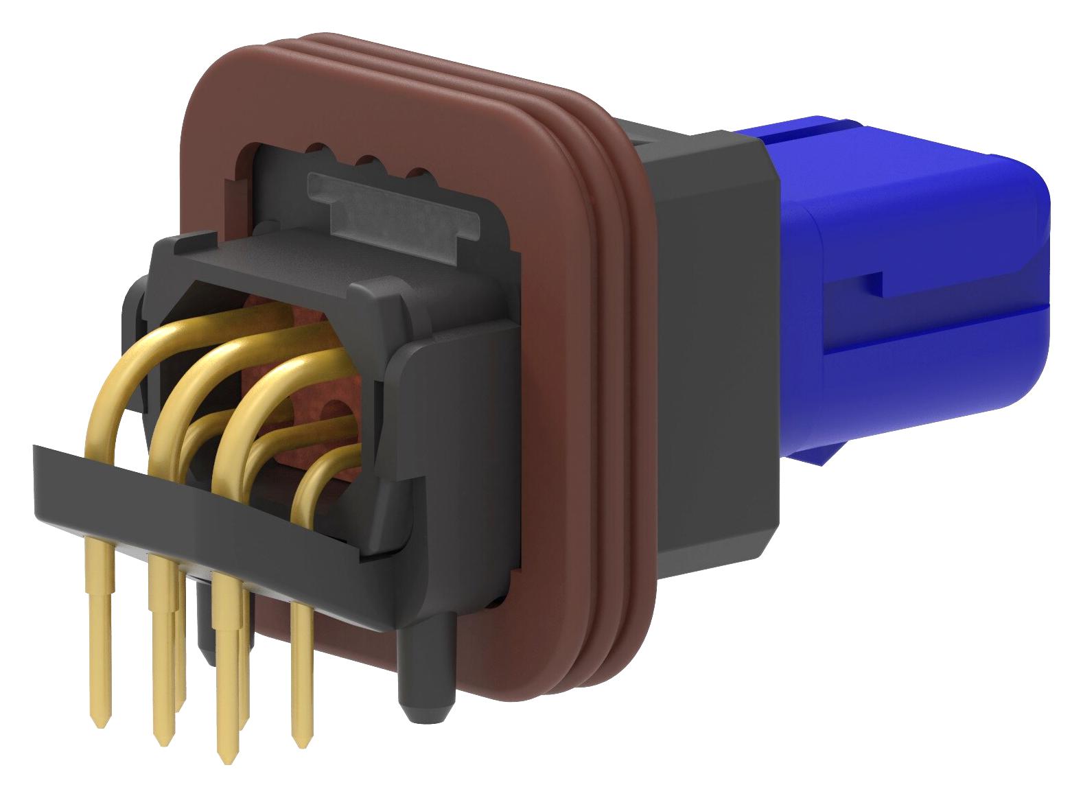 Deutsch Connectors / Te Connectivity Yd369-B66-Ns1-119P Automotive Conn, Rcpt, 6Pos, 5A, Crimp