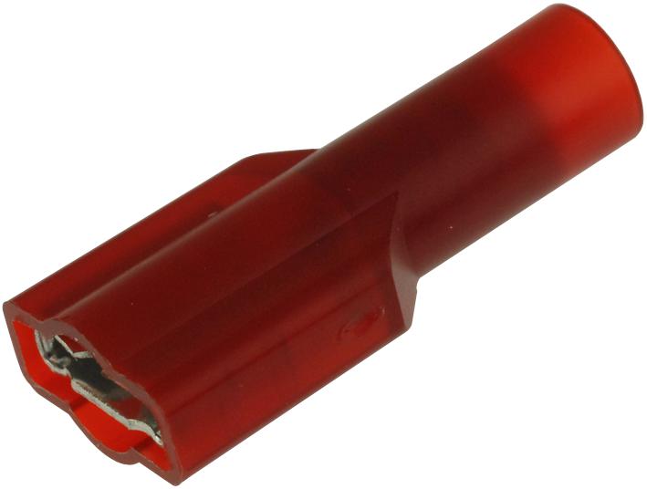 3M Fdi18-250Q Terminal, Female DisConnectorect, 0.25, Crimp, Red