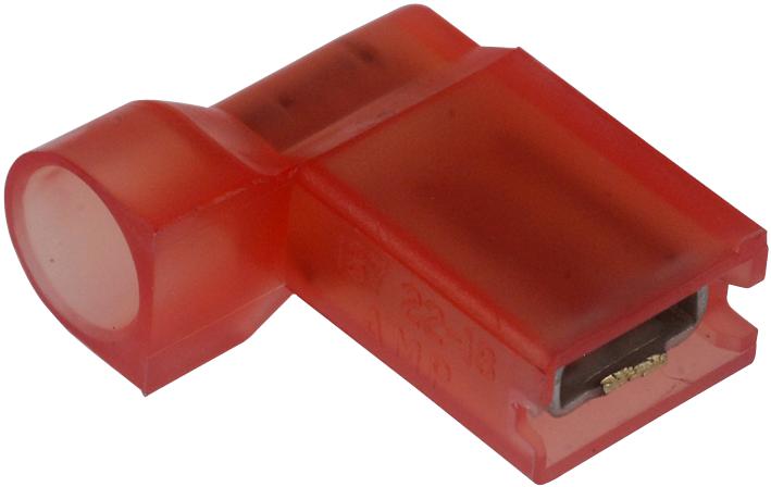 Amp Connectors / Te Connectivity 2-520336-2. Terminal, Flag Disconnect, 0.187In, Red