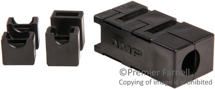 Amp Connectors / Te Connectivity 745547-1 Cable Gland/clamp, Thermoplastic, Sz1, 8.38mm Diameter