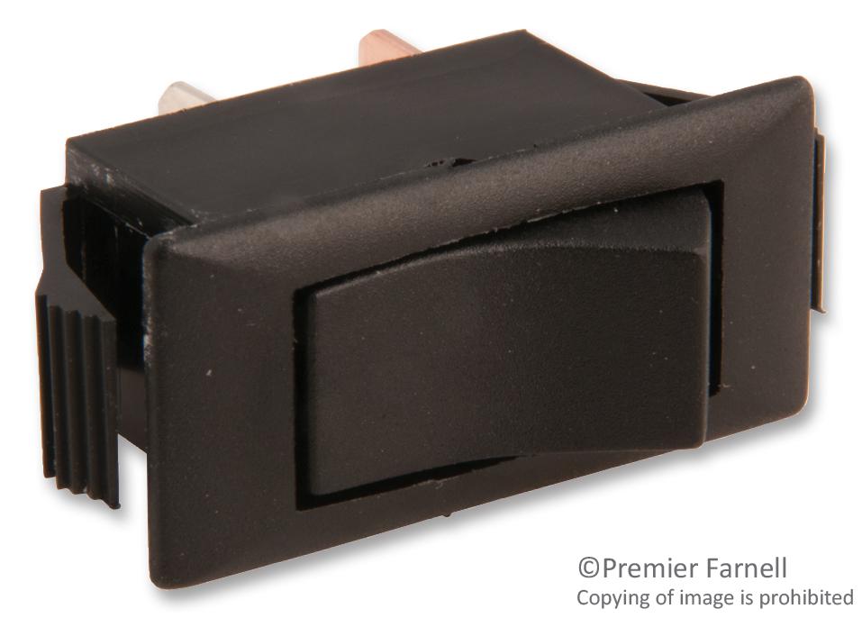 Eaton 1501-11E Switch, Rocker, Spst, 15A, 250V, Black