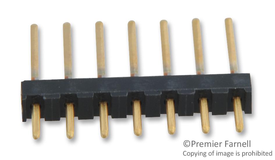 Amp Connectors / Te Connectivity 87224-7 Board-Board Connector Header, 7Way, 1Row