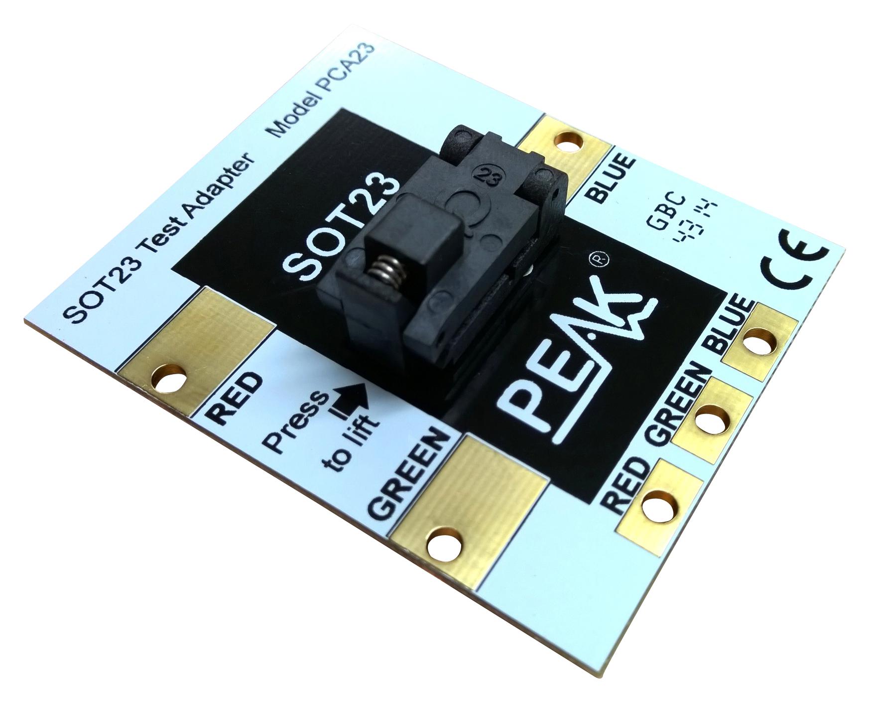 Peak Electronic Design Pca23 Test Adapter, Sot-23