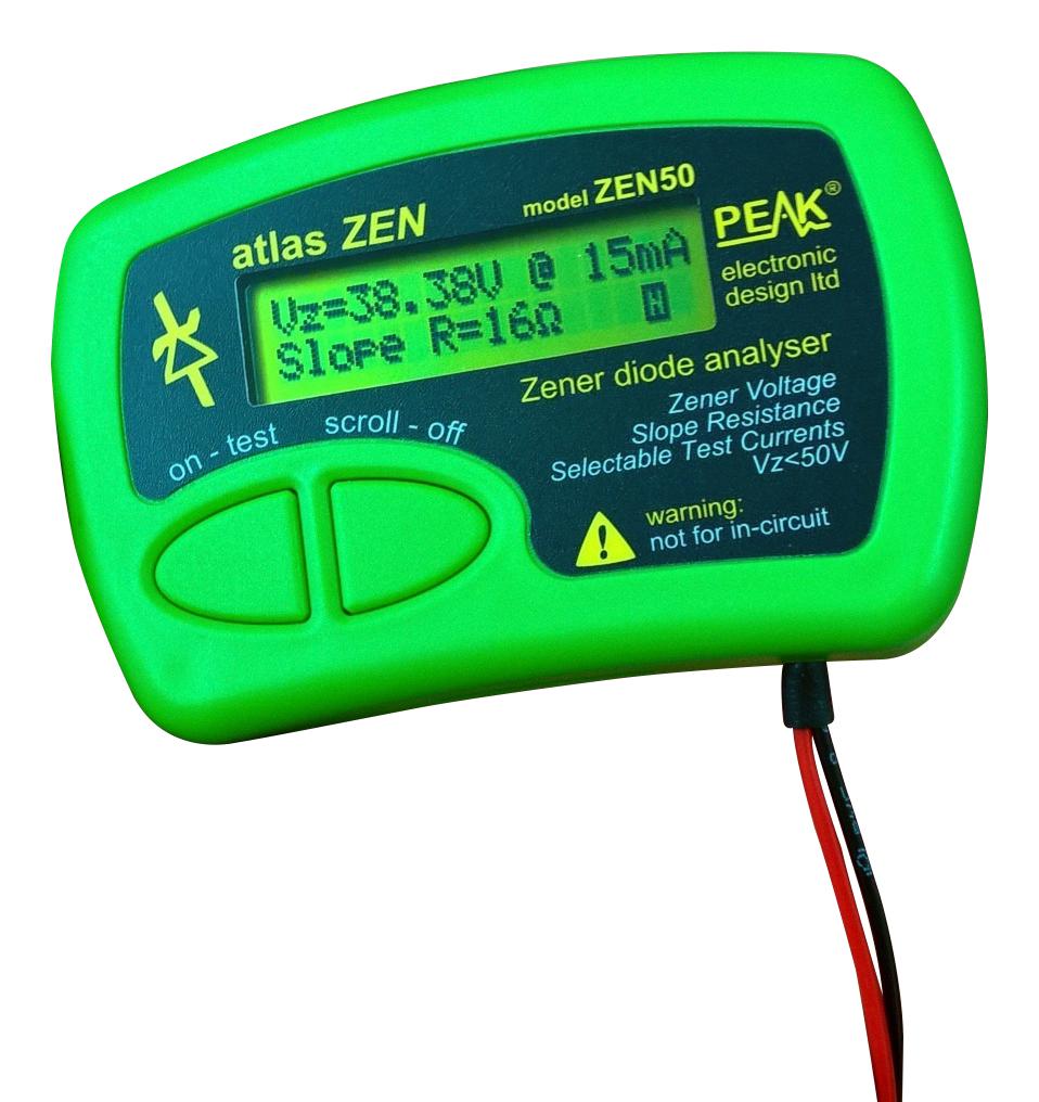 Peak Zen50 Zener Diode Analyser, 0-50V