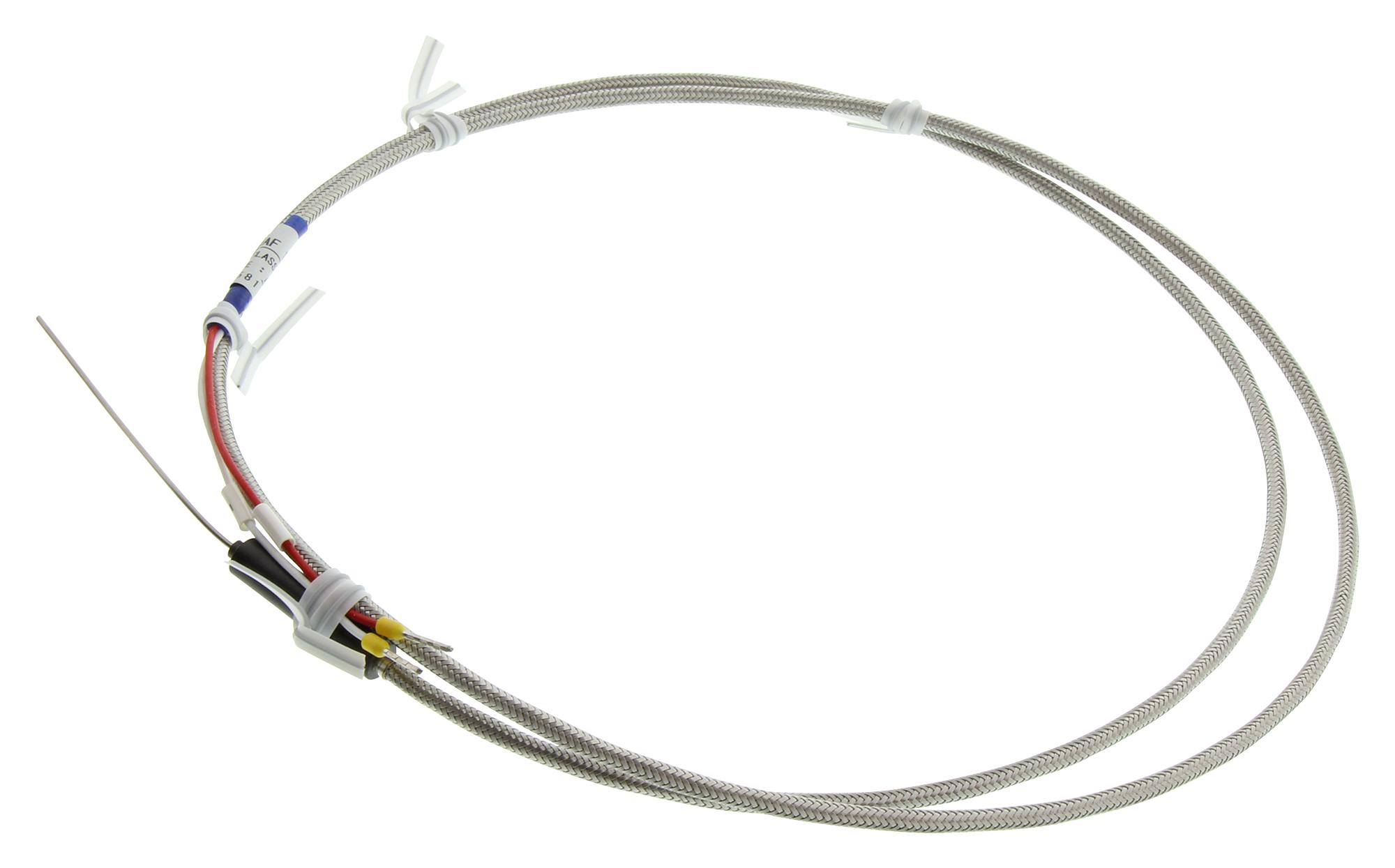 Omron Industrial Automation E52Ca6Afd1S21M Thermocouple Probe, K, Ss, 1M, Ferrul