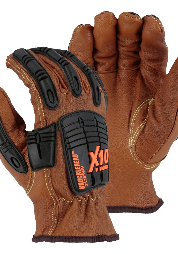 Majestic 21285Wr/11 Glove, Goatskin, Kevlar, Xl