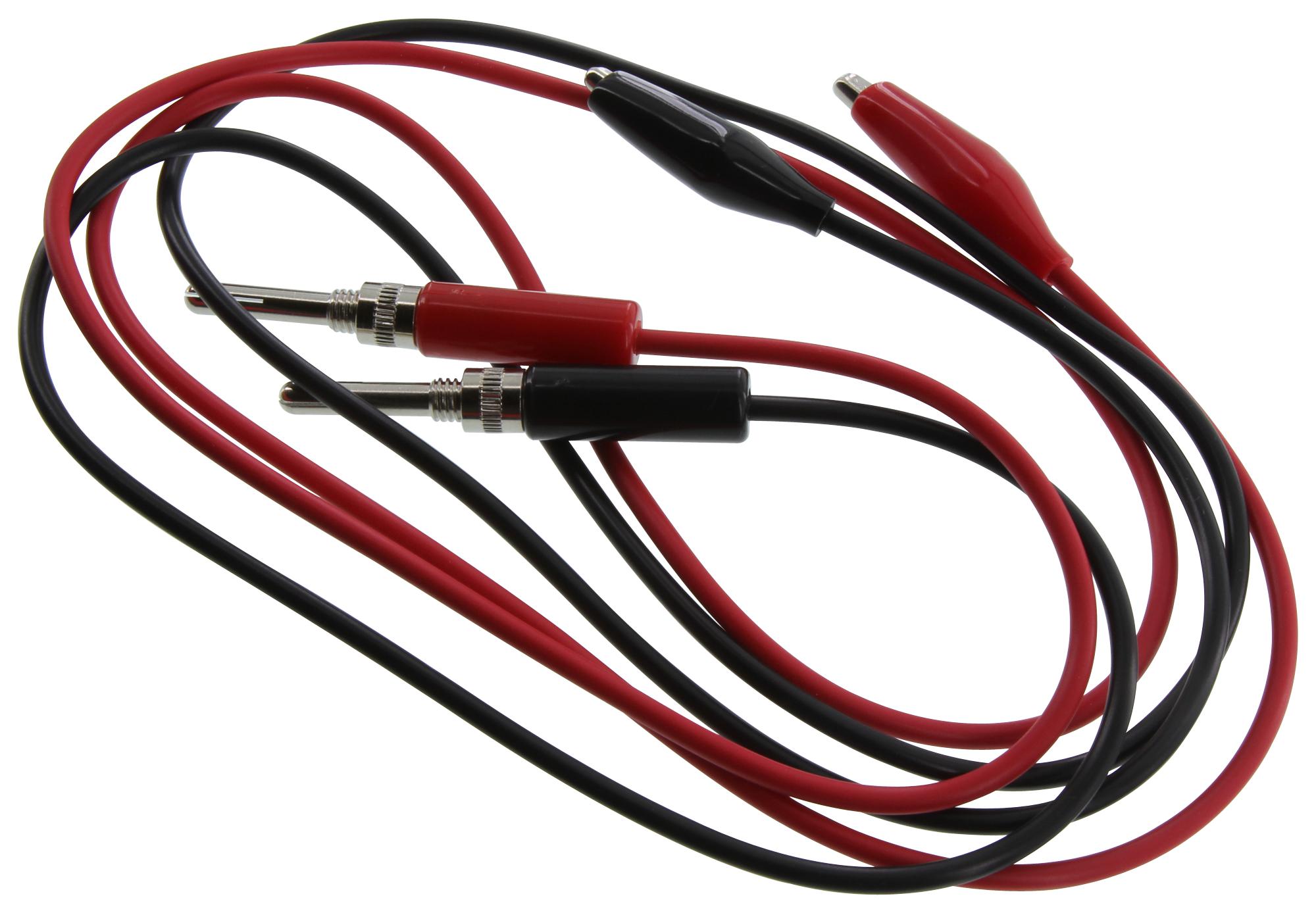 Tenma 21-1190 Test Lead Set, Blk/red, 914.4mm