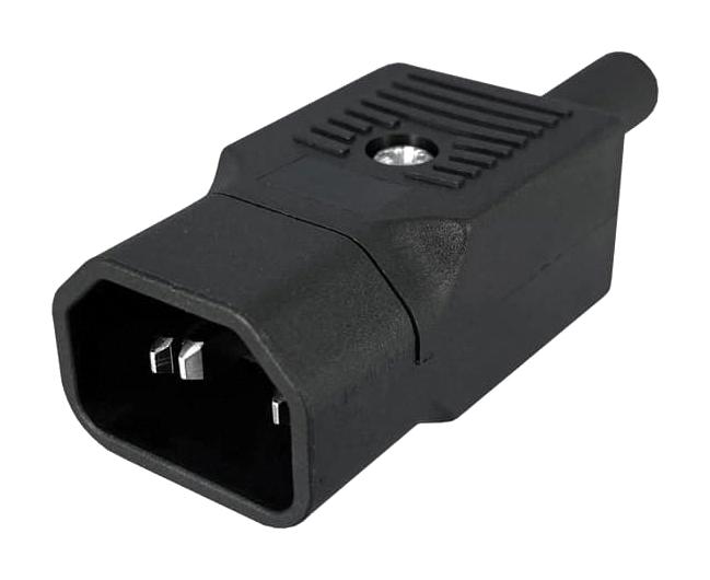 Qualtek Electronics 712-00/00 Connector, Power Entry, Plug, 10A