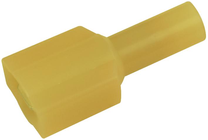 3M Mti10-250Q Terminal, Male DisConnectorect, 0.25, Crimp, Yellow