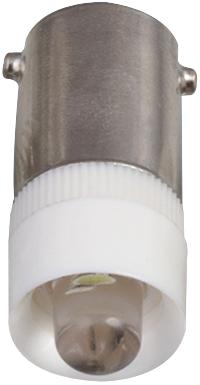 VCC (Visual Communications Company) Vc1860613W3D Led Bulb, Ba9S, White, T-3 1/4