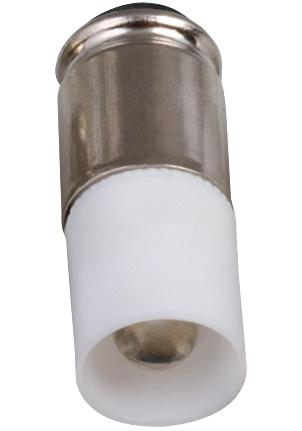 VCC (Visual Communications Company) Vc1512135W3 Led Bulb, Midget Groove, White, T-1 3/4