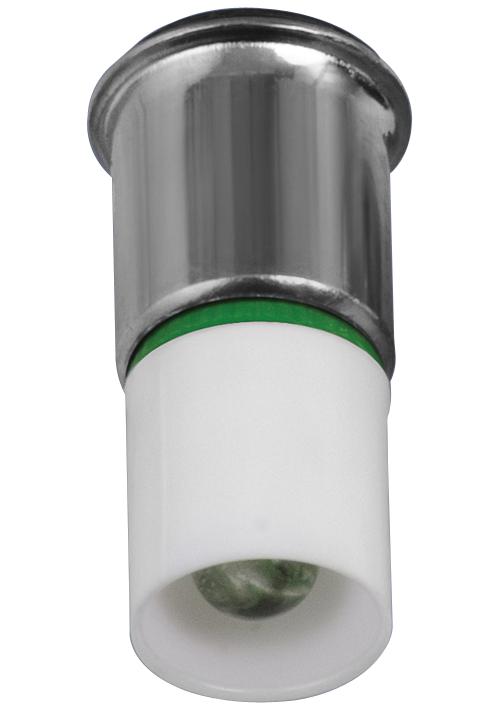 VCC (Visual Communications Company) Vc1510145Ug3 Led Bulb, Midget Flange, Green, T-1 3/4