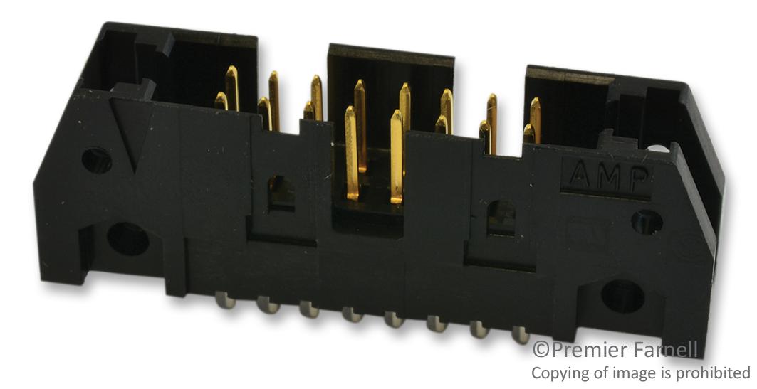 Amp Connectors / Te Connectivity 5102154-3 Wire-Board Connector, Header, 16 Positio