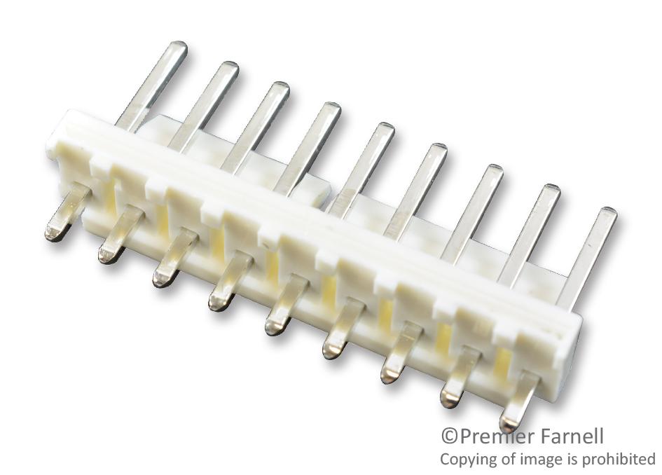 Molex 26-60-4090. Connector, Header, 9Pos, 1Row, 3.96mm