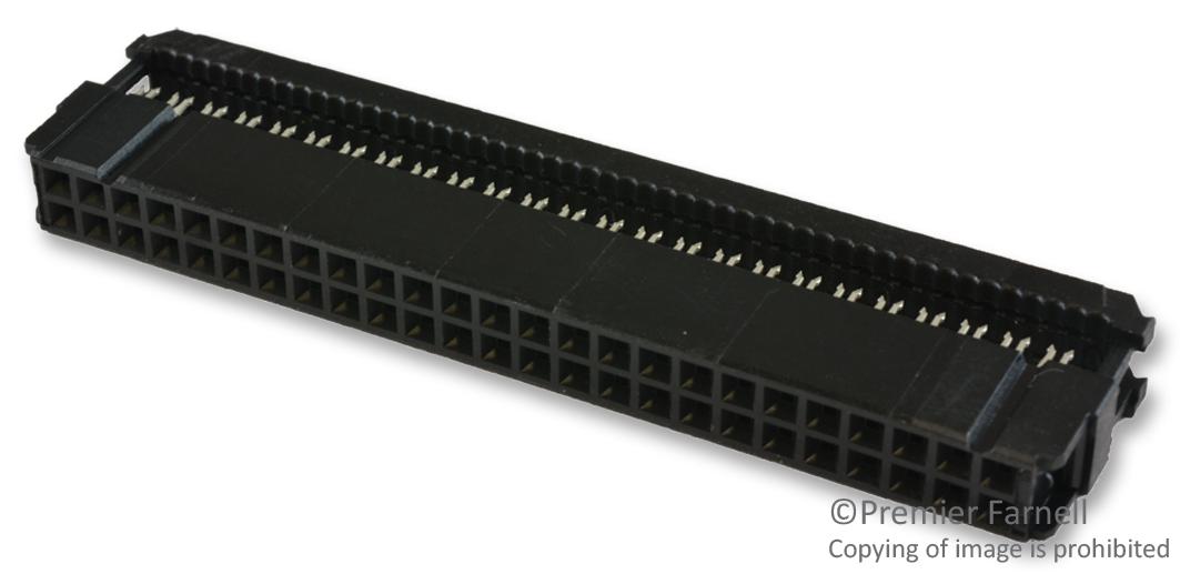 Amp Connectors / Te Connectivity 1-1658620-0 Wire-Board Connector Receptacle 50 Position, 2.54mm