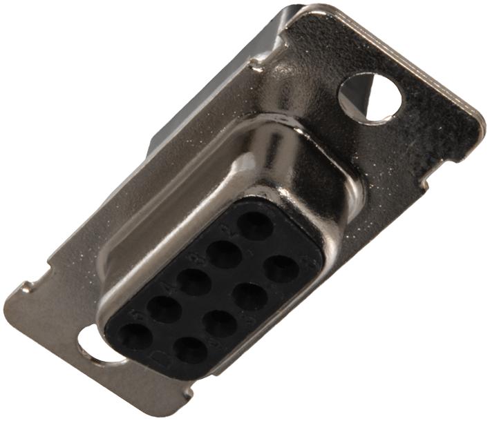 Aim Cambridge Cinch Connectivity 40-9809S Connector, D Sub, Receptacle, 9 Position