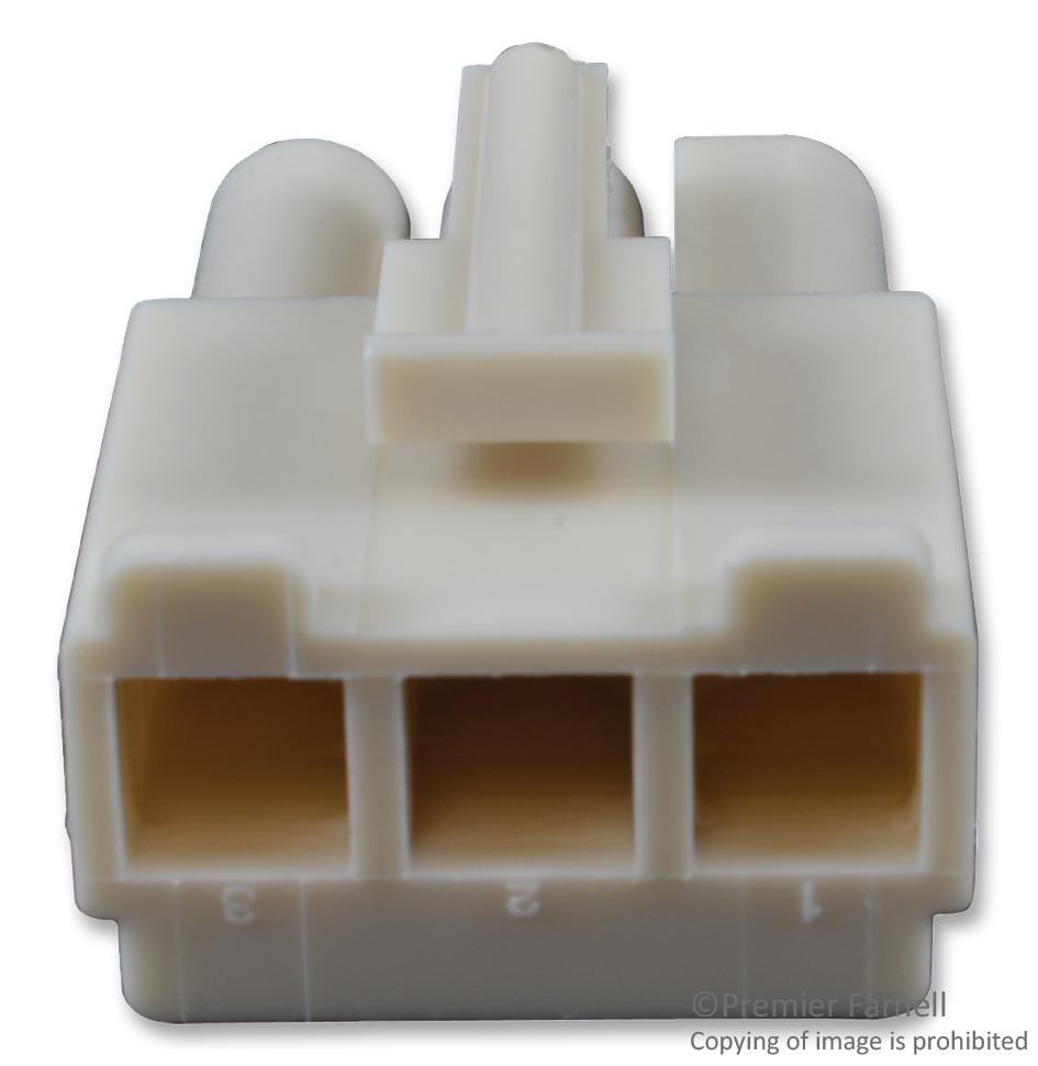 Molex 19-09-1036. Connector Housing, Rcpt, 3Pos