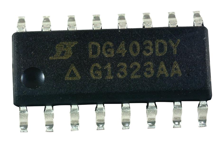 Vishay Dg403Dy-T1-E3. Analog Switch, Dual, Spdt, Soic-16