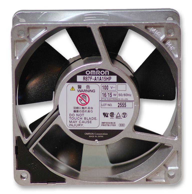 Omron Electronic Components R87F-A1A15Hp Ac Fan, Axial, 120mm X 120mm X 38mm, 100V