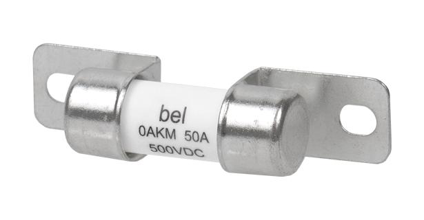 Bel Fuse 0Akmb9800-Bd 500V-Rated Fuse For Ev/hev/ess Applications, 80A, Stud Mount With Offset Blade 51Ak0303