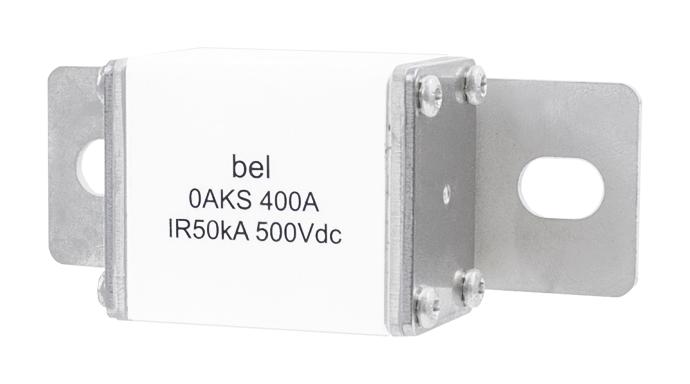 Bel Fuse 0Aksbk450-Ba 500V-Rated Fuse For Ev/hev/ess Applications, 450A, Stud Mount With Offset Blade 51Ak0317