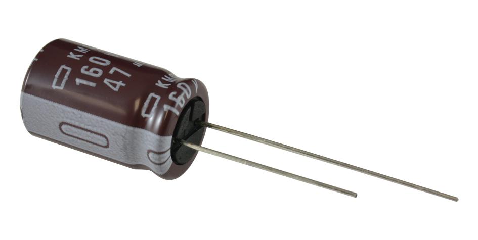 Chemi-Con Ekmg100Ell470Me11D Aluminum Electrolytic Capacitor 47Uf, 10