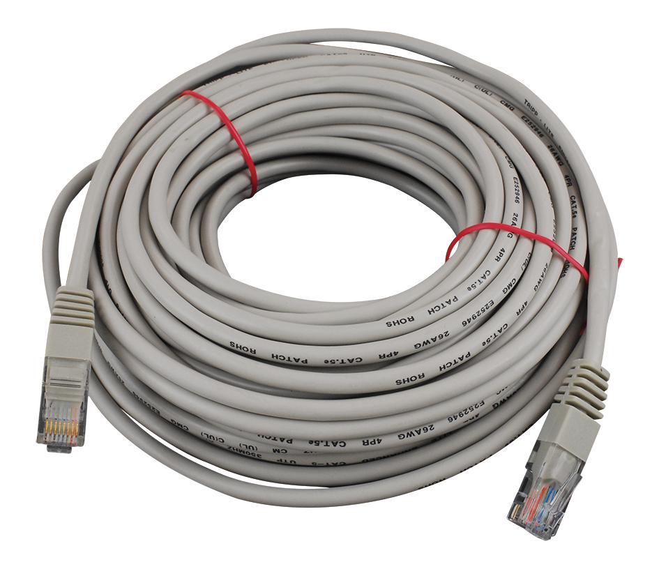 Eaton Tripp Lite N002-050-Gy N/w Cable, Rj45 Plug-Plug, 50Ft, Grey