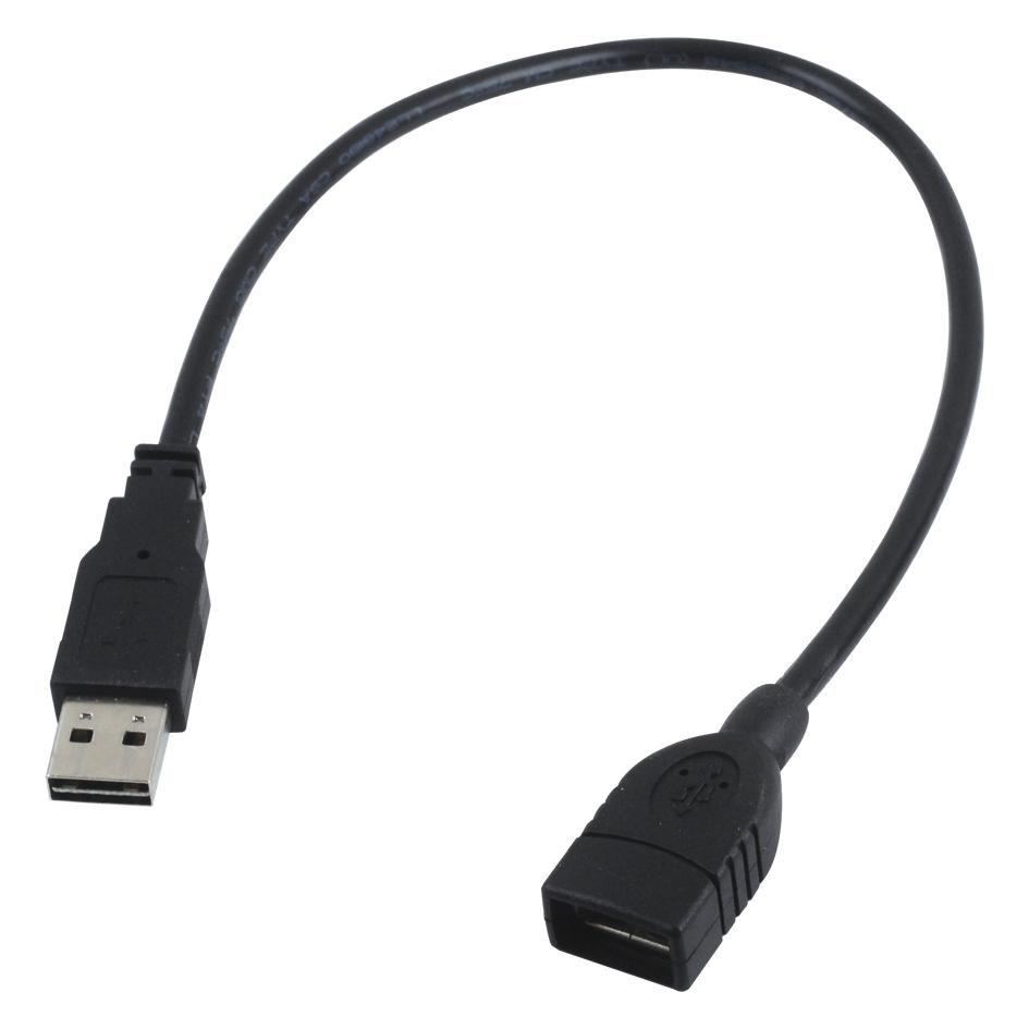 Eaton Tripp Lite Ur024-001 Computer Cable, Usb, 1Ft, Black