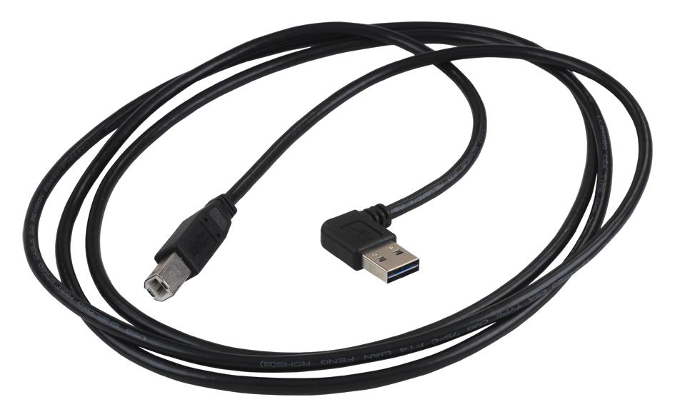 Eaton Tripp Lite Ur022-006-Ra Computer Cable, Usb, 6Ft, Black